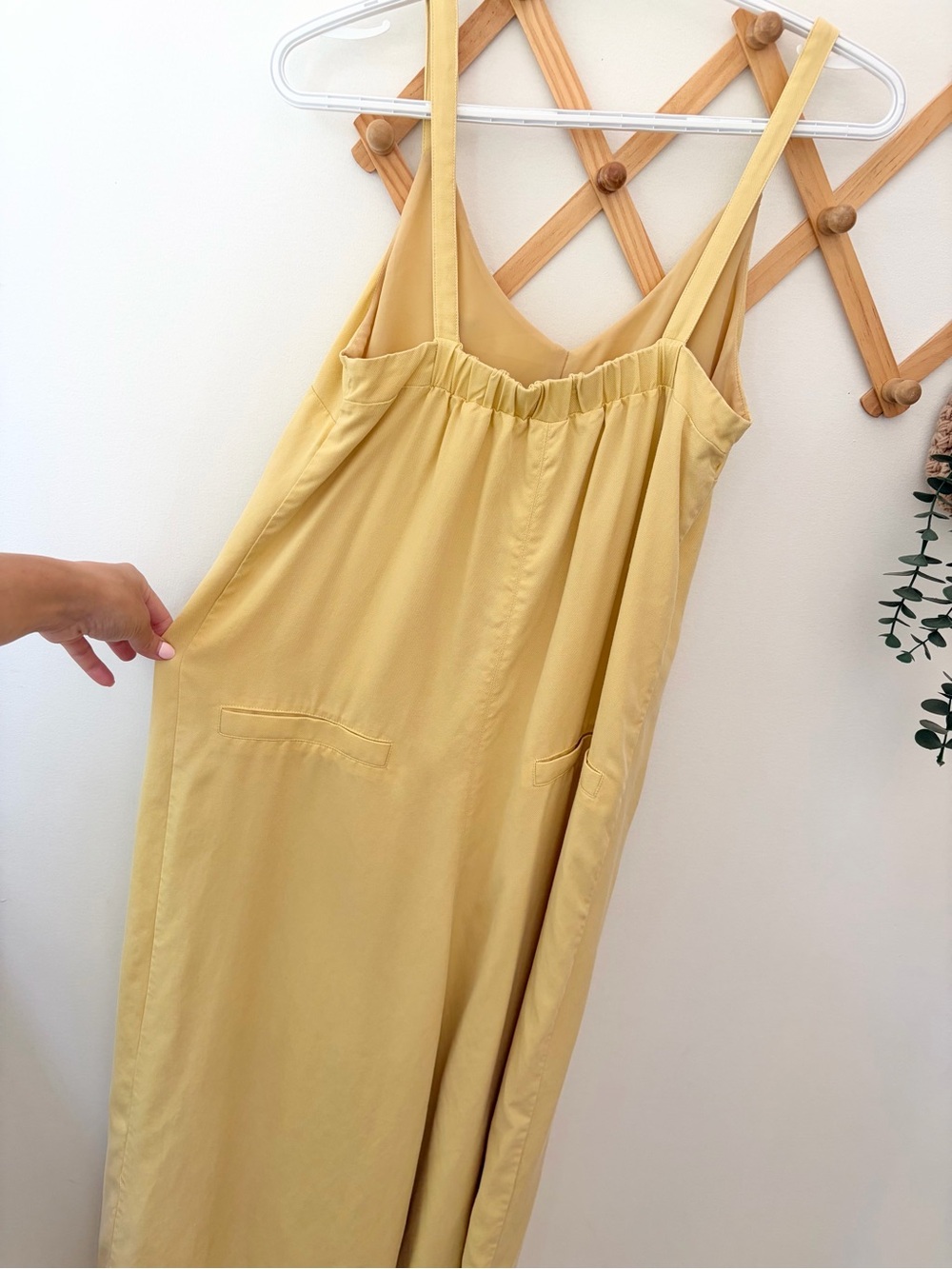 FRANK & OAK BUTTER YELLOW JUMPSUIT - Picture 6 of 7